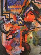 Colored Composition August Macke